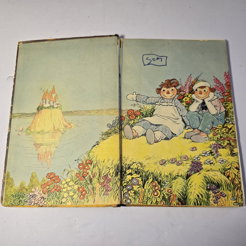 Vintage 1920s "Raggedy Ann & Andy" Hardcover Books Mix Set *4* by Johnny Gruelle - Picture 10 of 16